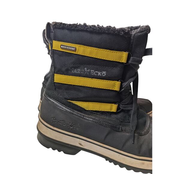 Marc Ecko Boots Mens 12 Cutty Harz Snow Faux Fur Insulated Winter Water Resist - Picture 4 of 14